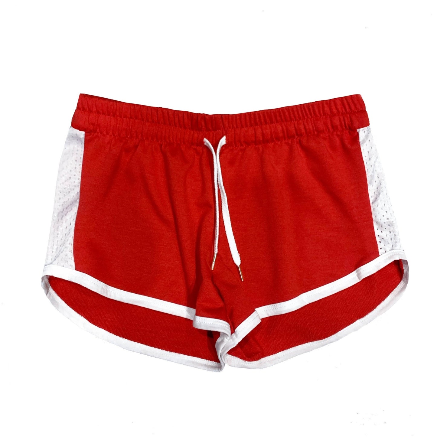 2008 - Women's Contrast Mesh Detail Shorts - Purely Goods