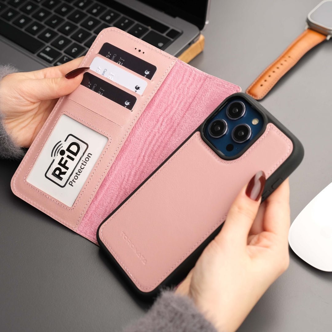 Casper iPhone 16 Wallet Case Leather MagSafe - Purely Goods