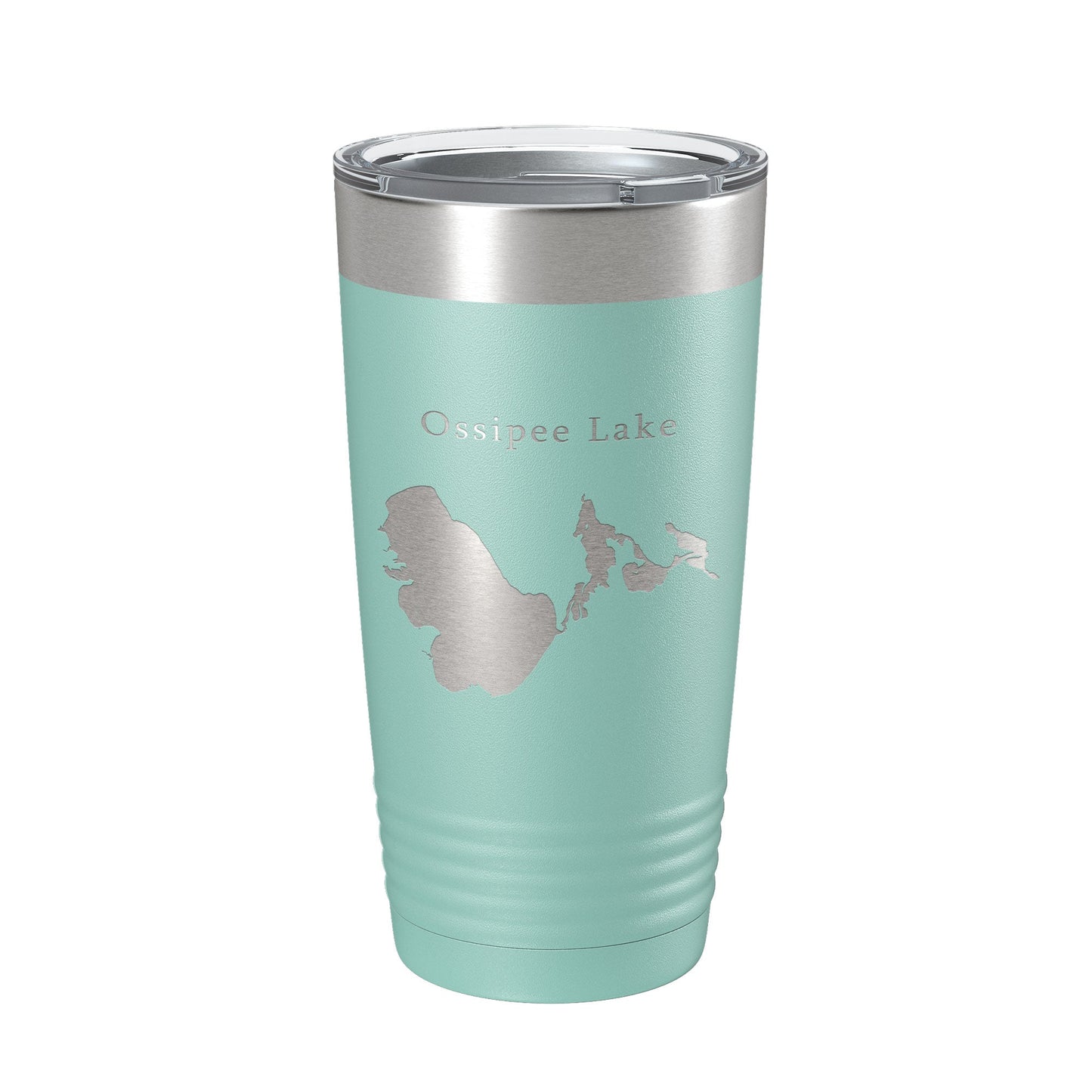Ossipee Lake Map Tumbler Travel Mug Insulated Laser Engraved Coffee Cup New Hampshire 20 oz - Purely Goods