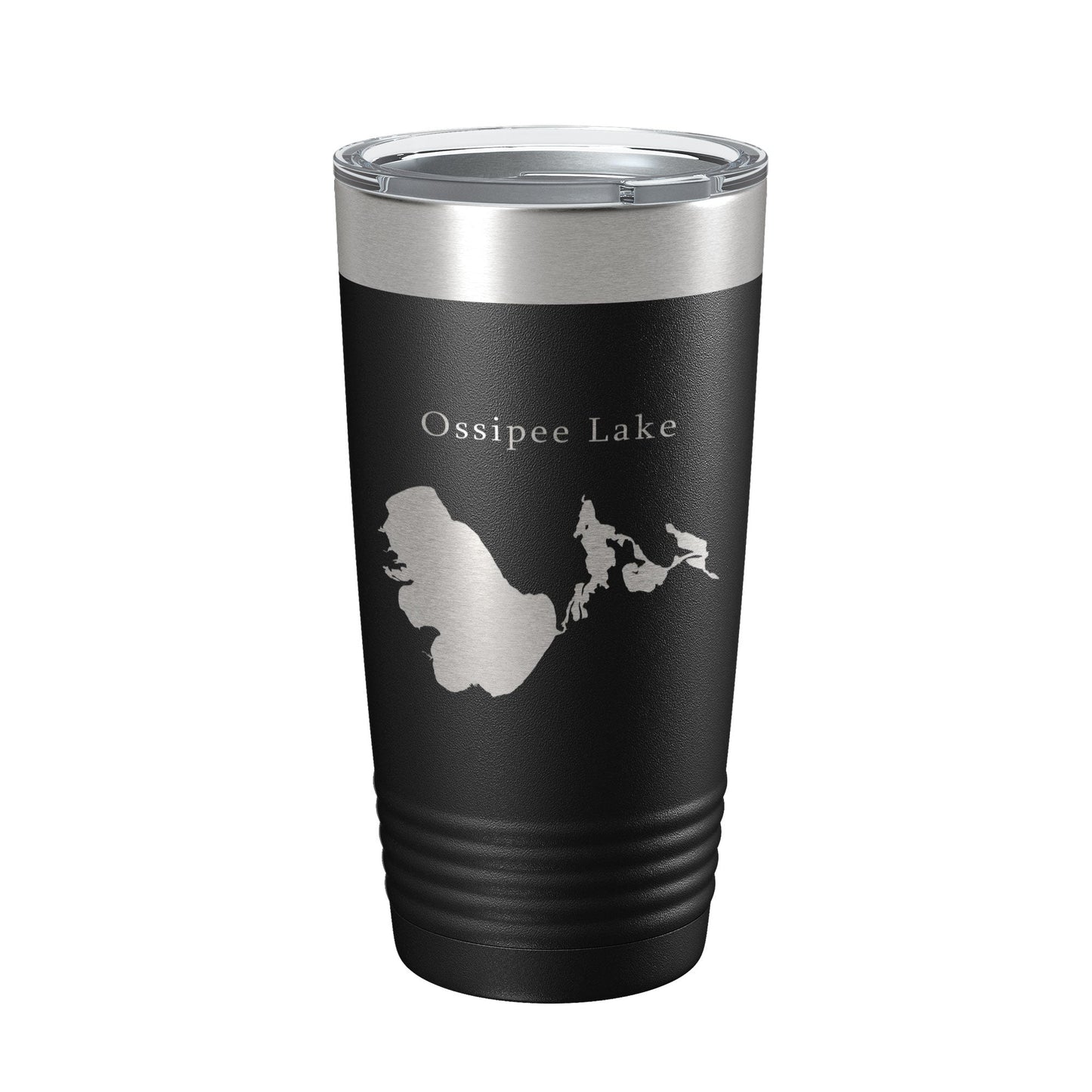 Ossipee Lake Map Tumbler Travel Mug Insulated Laser Engraved Coffee Cup New Hampshire 20 oz - Purely Goods