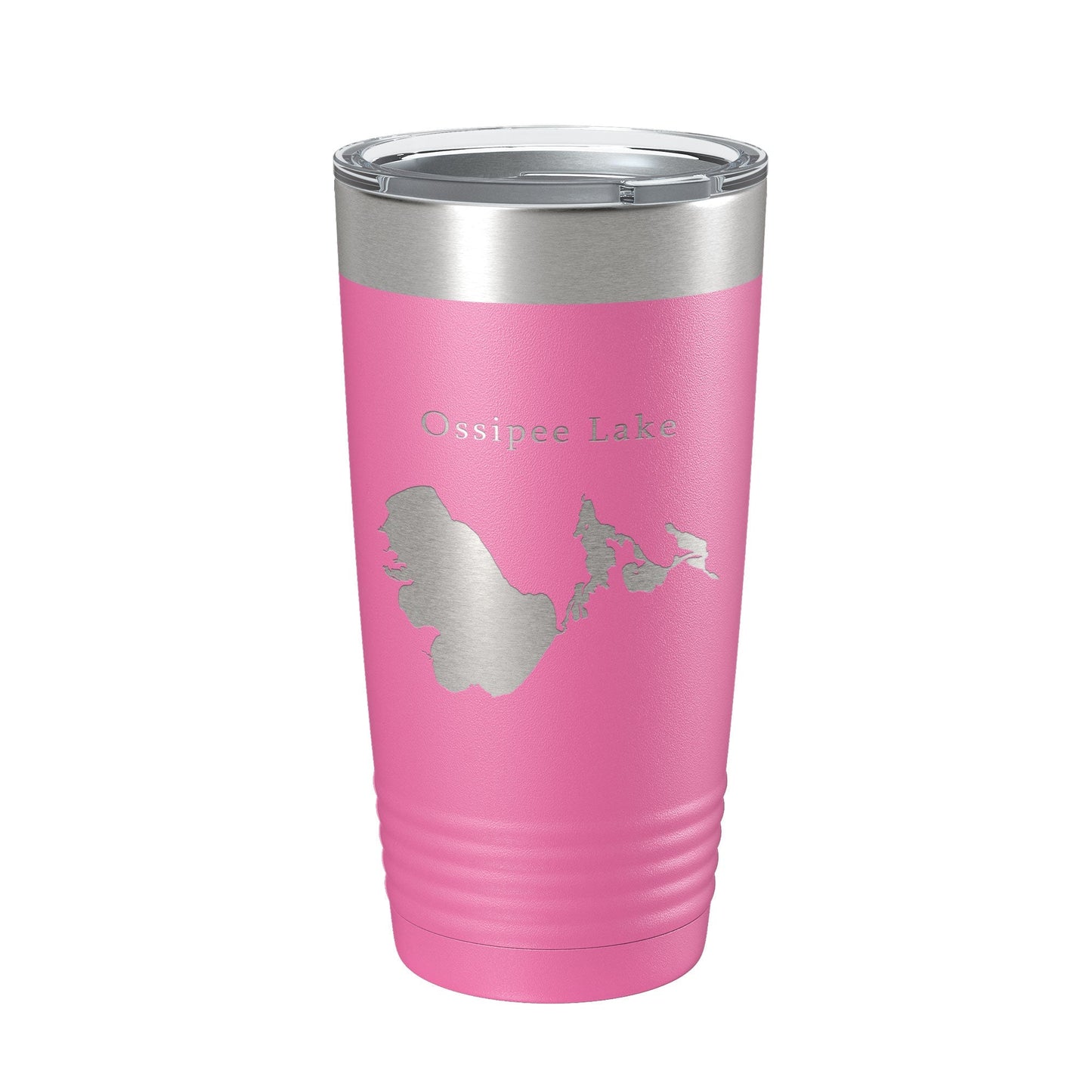 Ossipee Lake Map Tumbler Travel Mug Insulated Laser Engraved Coffee Cup New Hampshire 20 oz - Purely Goods