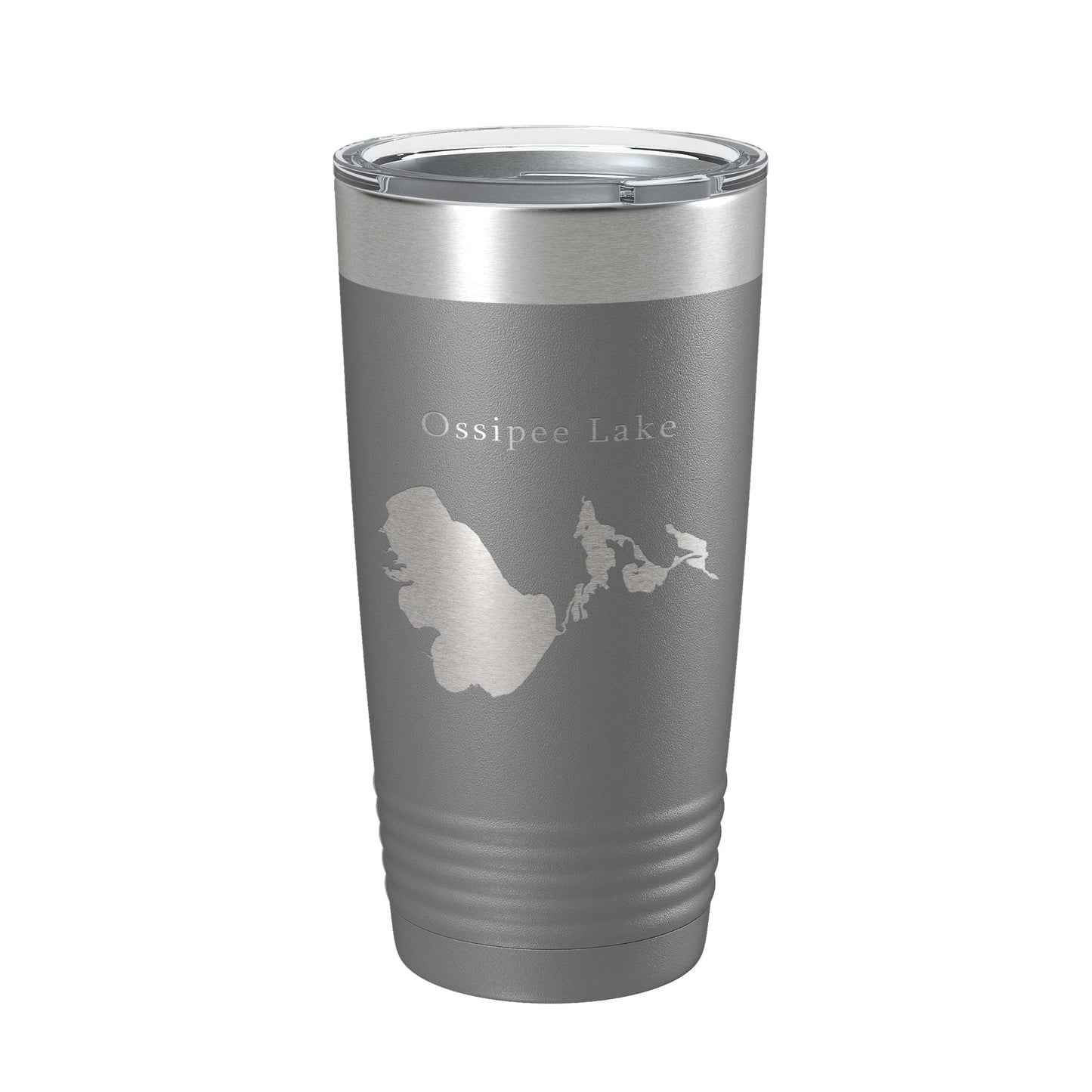 Ossipee Lake Map Tumbler Travel Mug Insulated Laser Engraved Coffee Cup New Hampshire 20 oz - Purely Goods