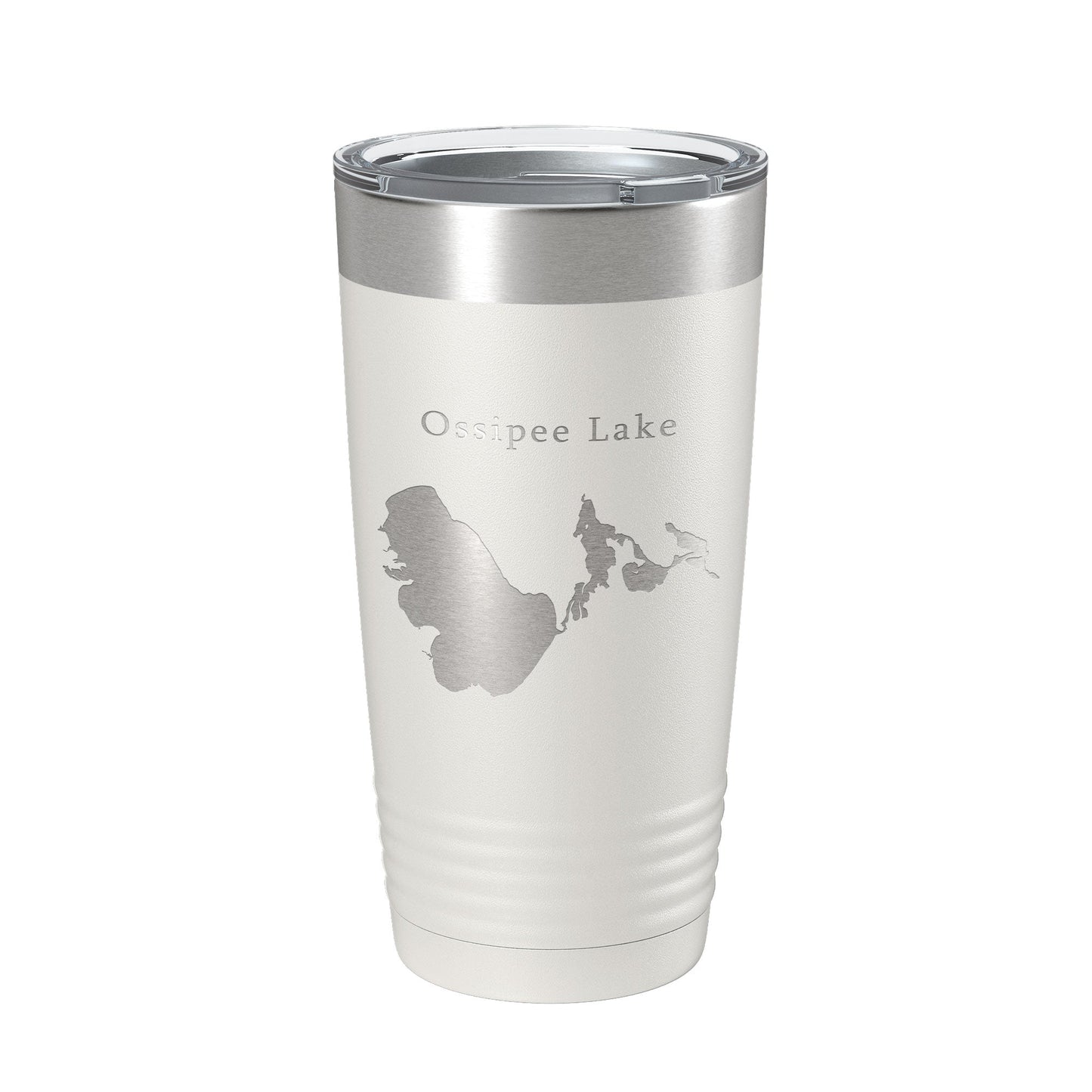 Ossipee Lake Map Tumbler Travel Mug Insulated Laser Engraved Coffee Cup New Hampshire 20 oz - Purely Goods