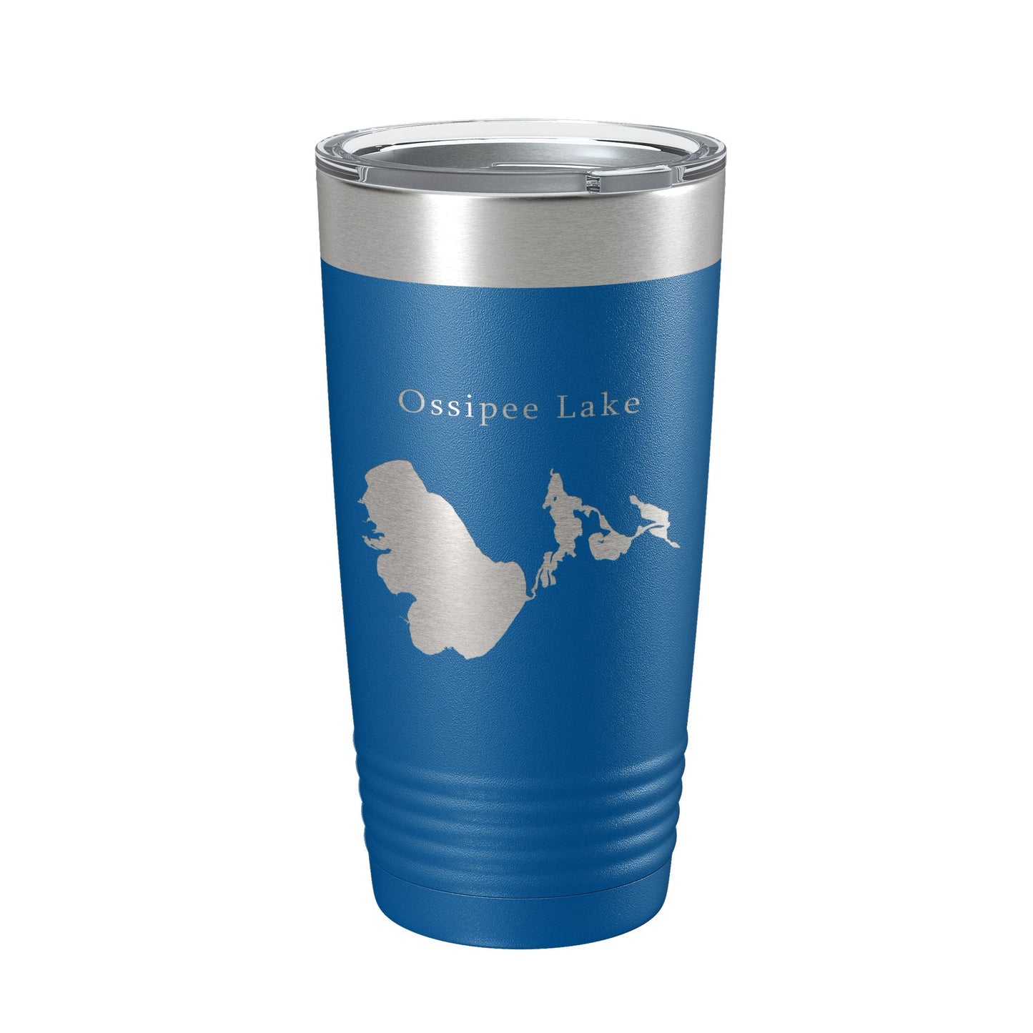 Ossipee Lake Map Tumbler Travel Mug Insulated Laser Engraved Coffee Cup New Hampshire 20 oz - Purely Goods