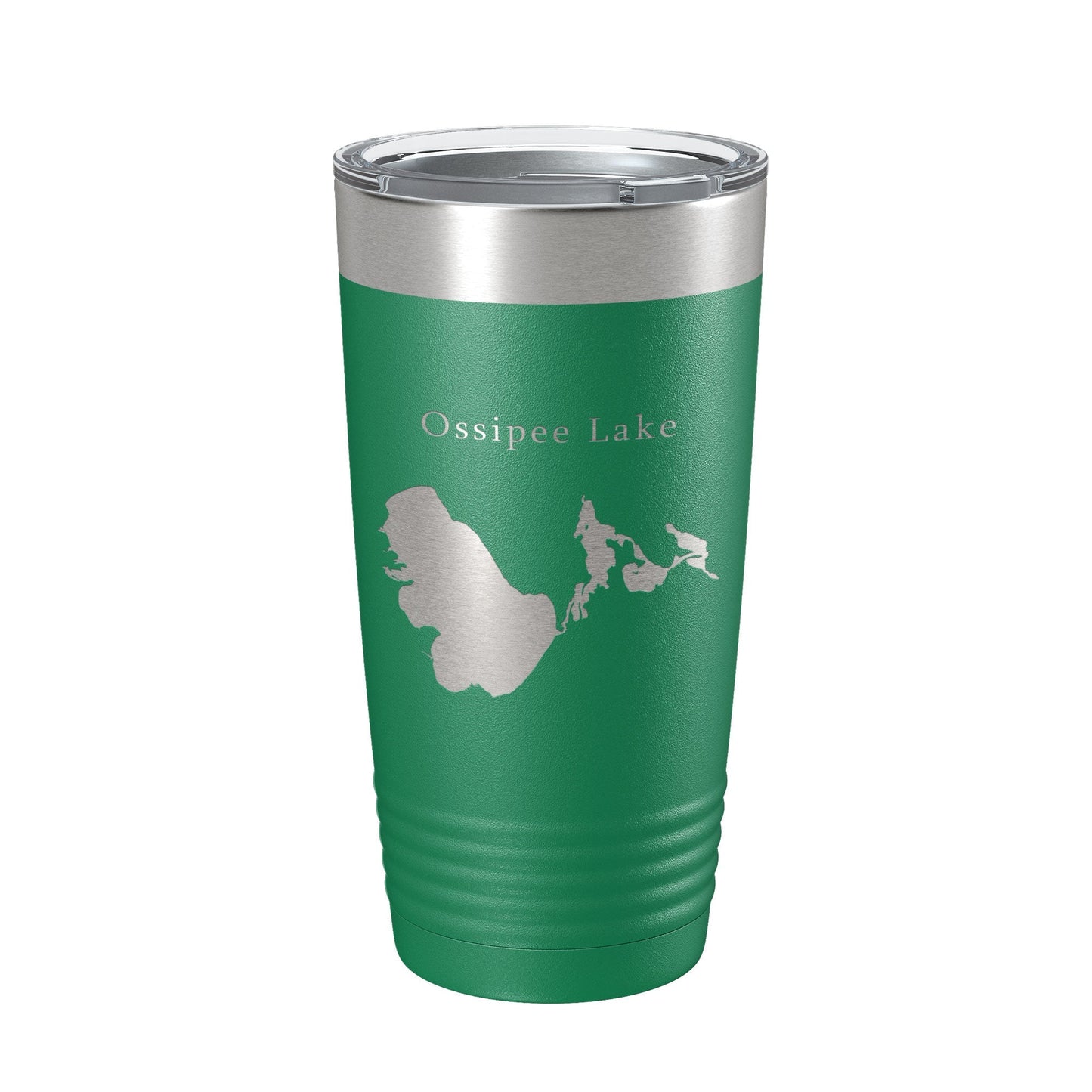 Ossipee Lake Map Tumbler Travel Mug Insulated Laser Engraved Coffee Cup New Hampshire 20 oz - Purely Goods