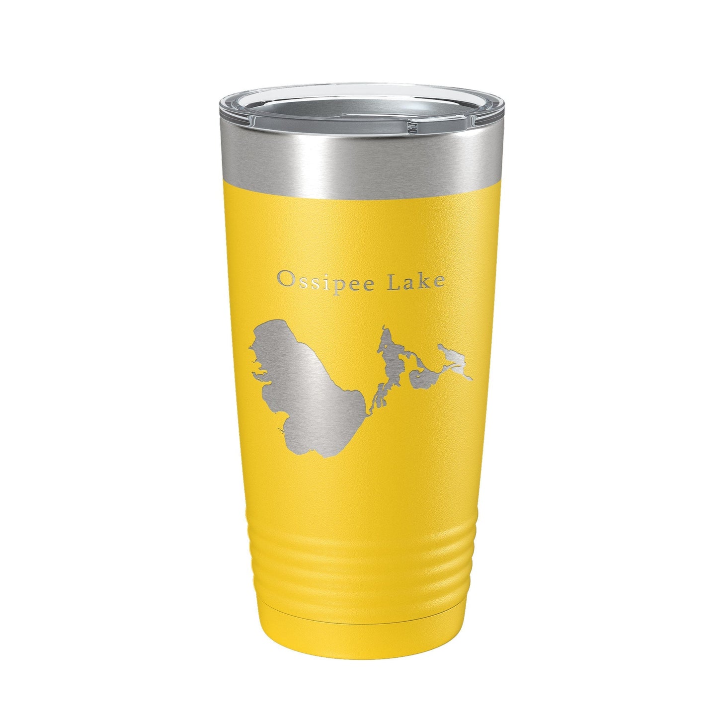 Ossipee Lake Map Tumbler Travel Mug Insulated Laser Engraved Coffee Cup New Hampshire 20 oz - Purely Goods