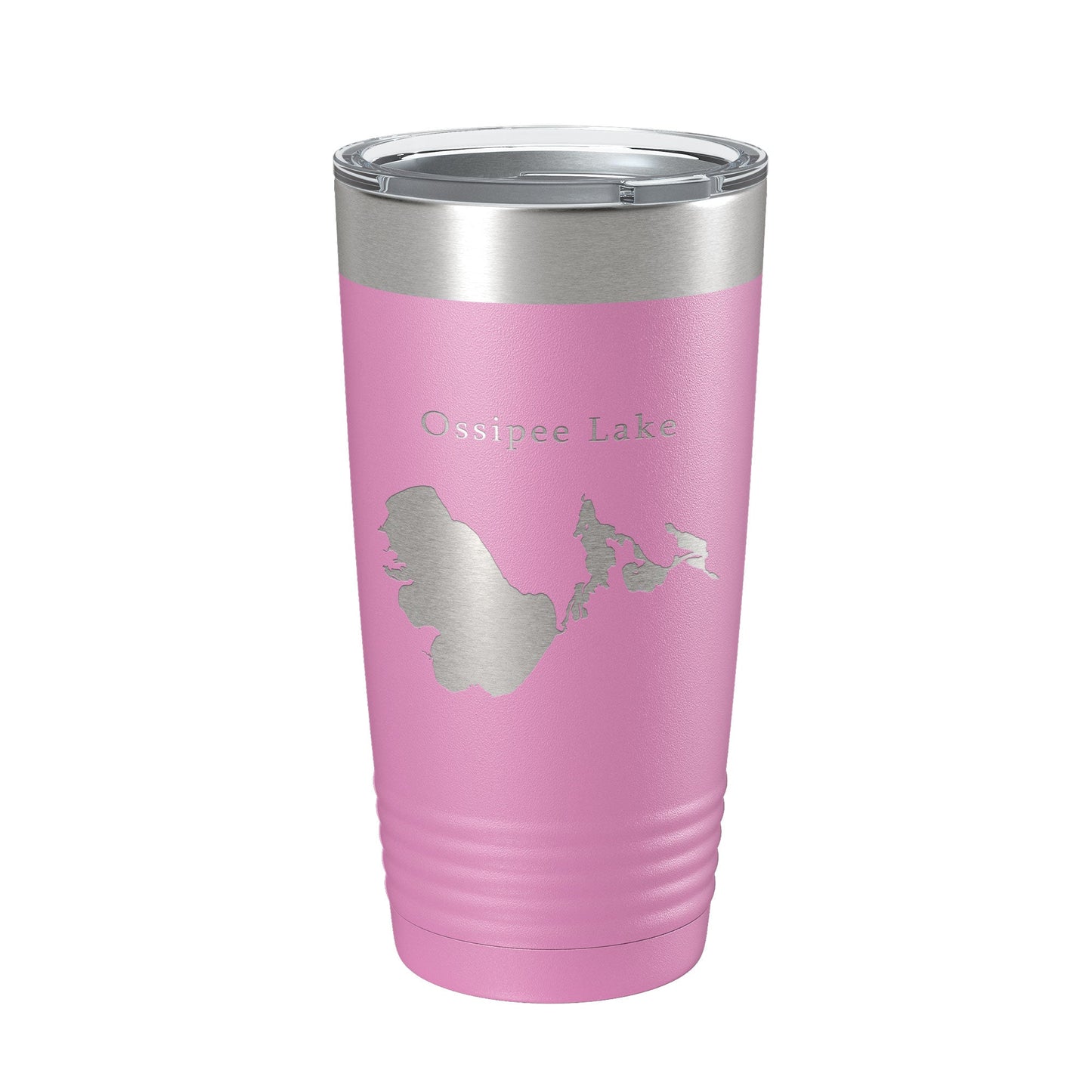 Ossipee Lake Map Tumbler Travel Mug Insulated Laser Engraved Coffee Cup New Hampshire 20 oz - Purely Goods