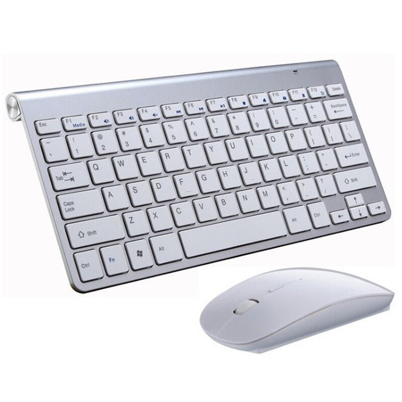 2.4 GHz Wireless Mini Keyboard And Optical Mouse Set - Purely Goods
