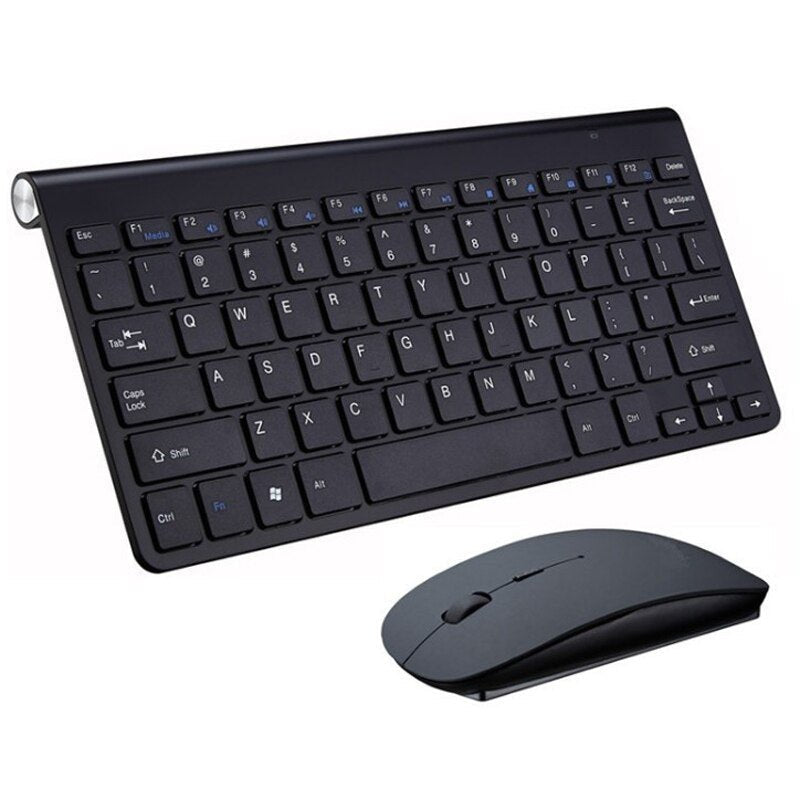 2.4 GHz Wireless Mini Keyboard And Optical Mouse Set - Purely Goods