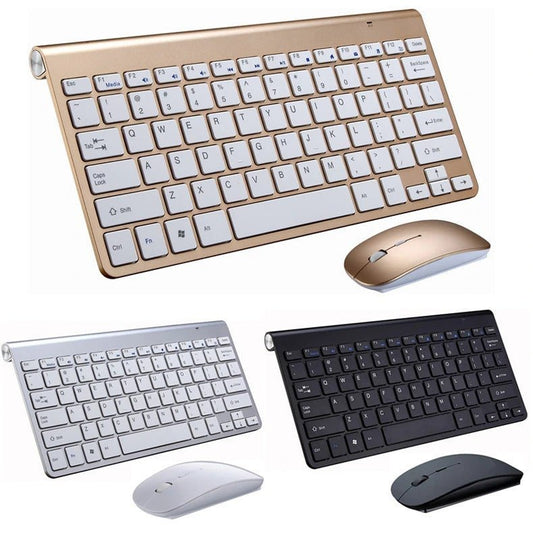 2.4 GHz Wireless Mini Keyboard And Optical Mouse Set - Purely Goods