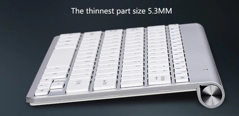 2.4 GHz Wireless Mini Keyboard And Optical Mouse Set - Purely Goods