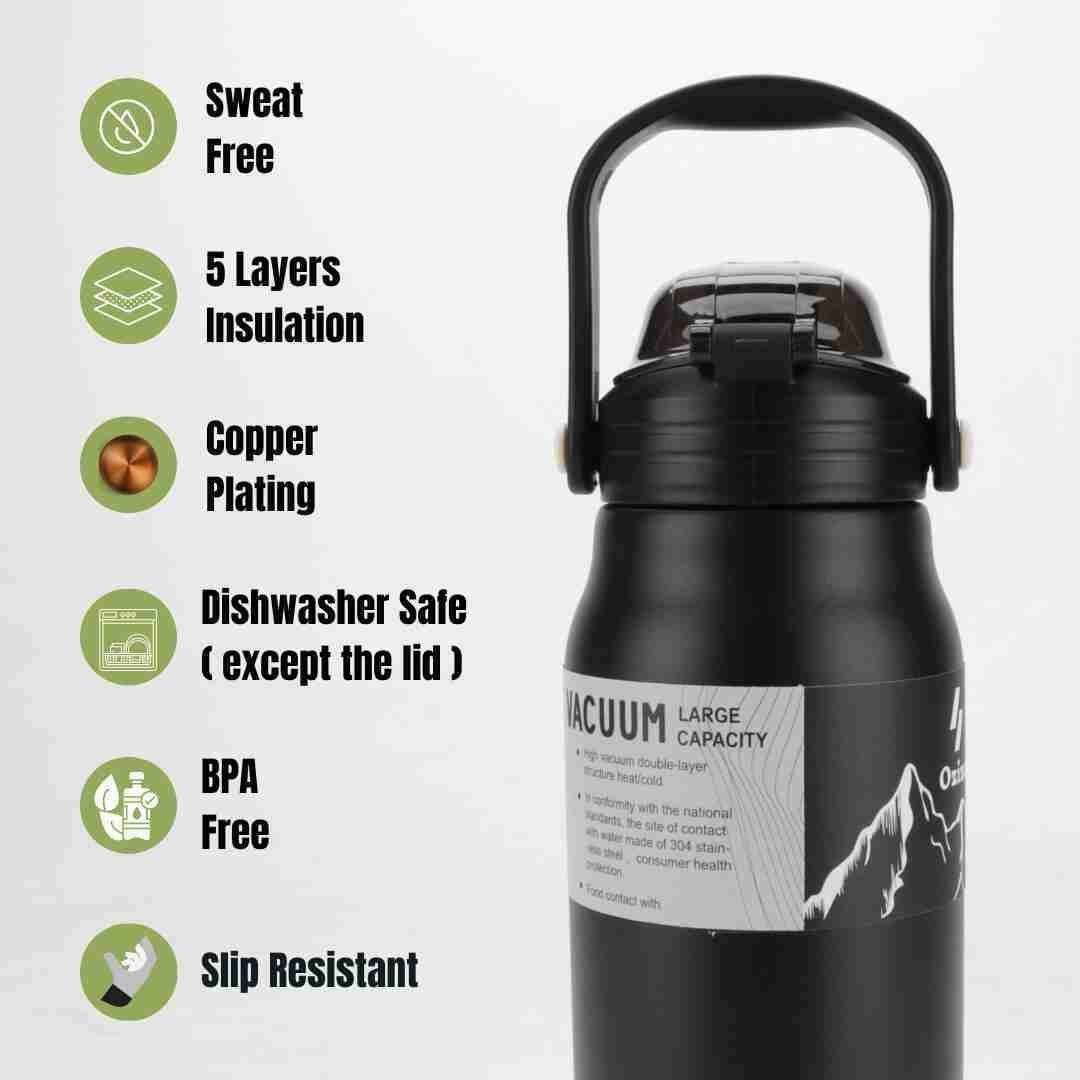 44oz Insulated Water Bottle - Purely Goods