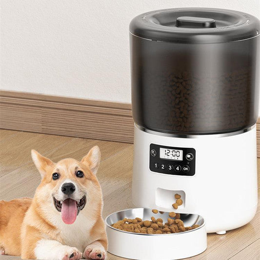 Automatic Cat Feeder With Timed And Quantitative Feeding - Purely Goods