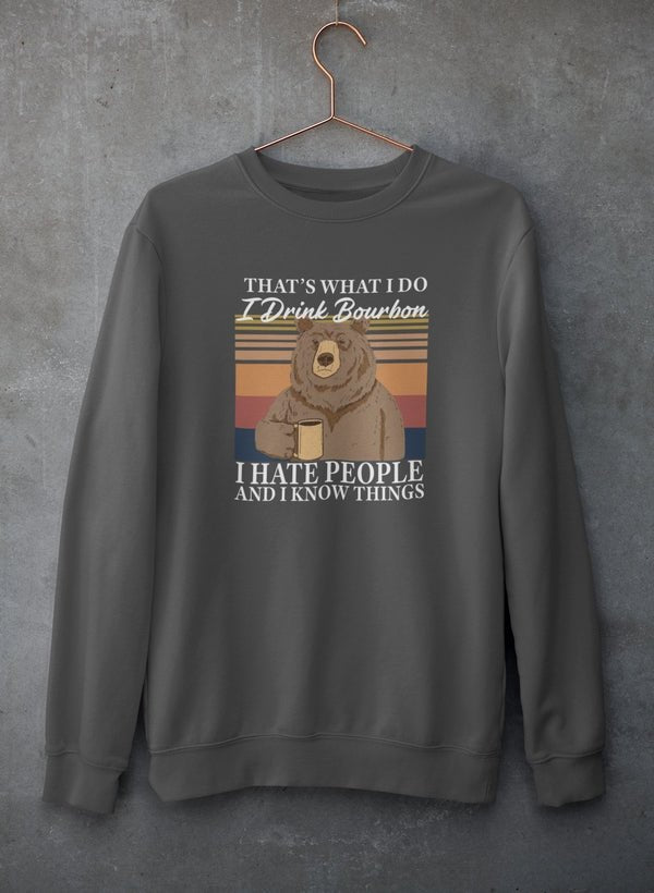 Bourbon Bear Sweat Shirt - Purely Goods