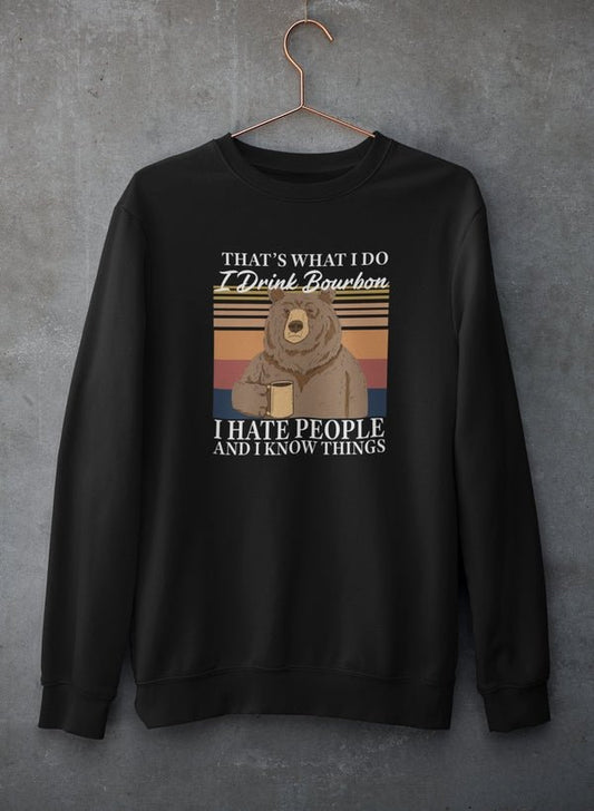 Bourbon Bear Sweat Shirt - Purely Goods