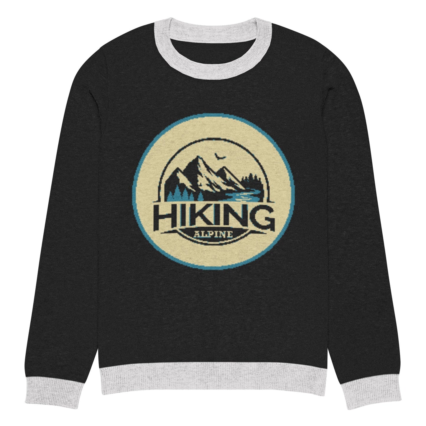 Hiking Alpine Knitted crew neck sweater - Purely Goods
