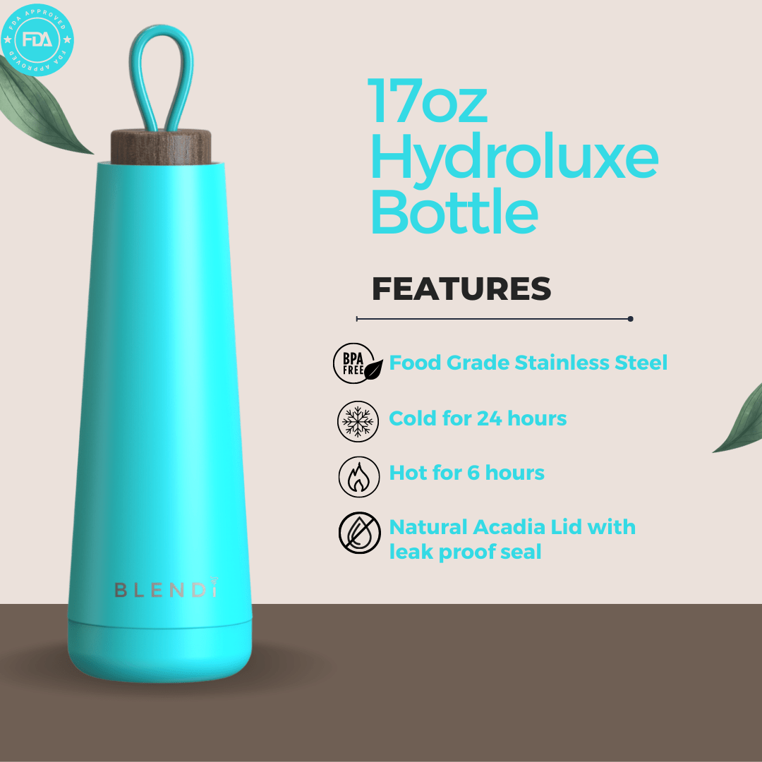 Hydroluxe Tumbler Water Bottle 17oz - Purely Goods