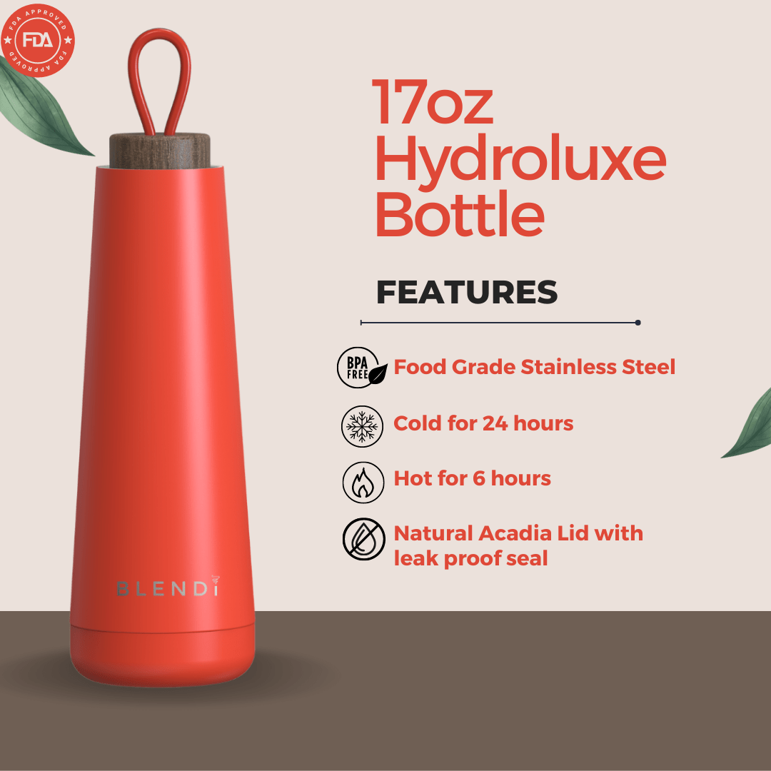 Hydroluxe Tumbler Water Bottle 17oz - Purely Goods