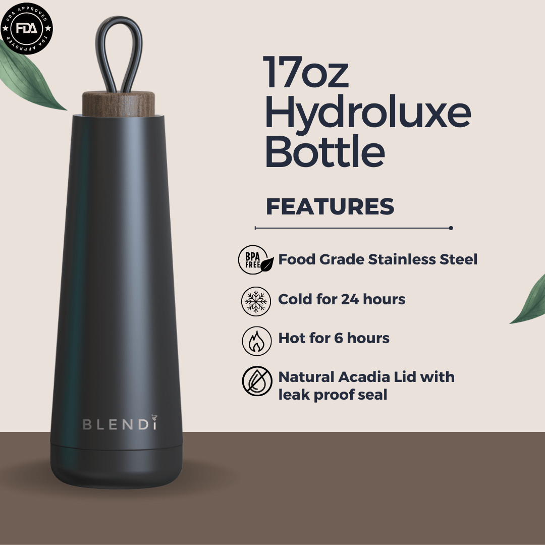 Hydroluxe Tumbler Water Bottle 17oz - Purely Goods