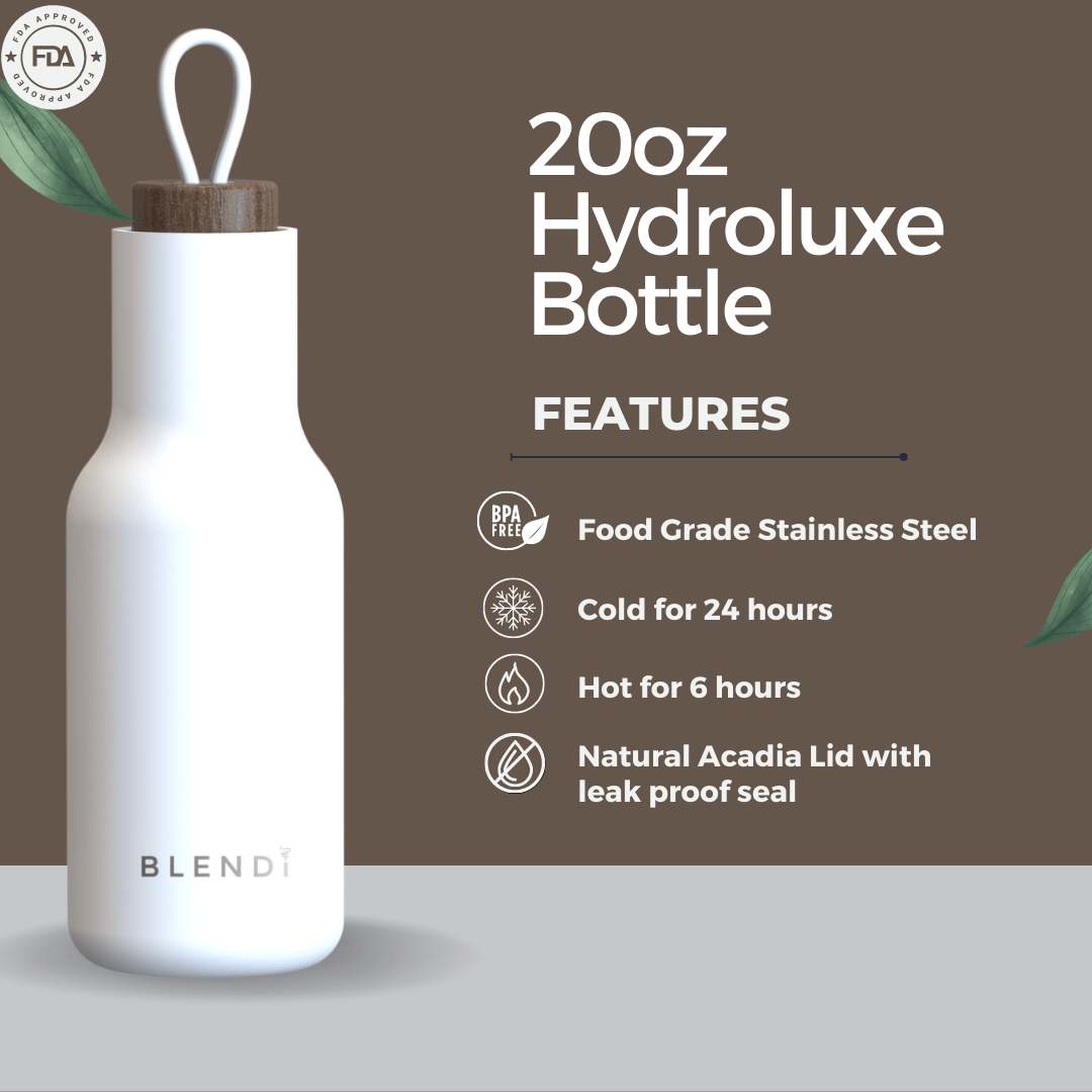 Hydroluxe Tumbler Water Bottle 20oz - Purely Goods