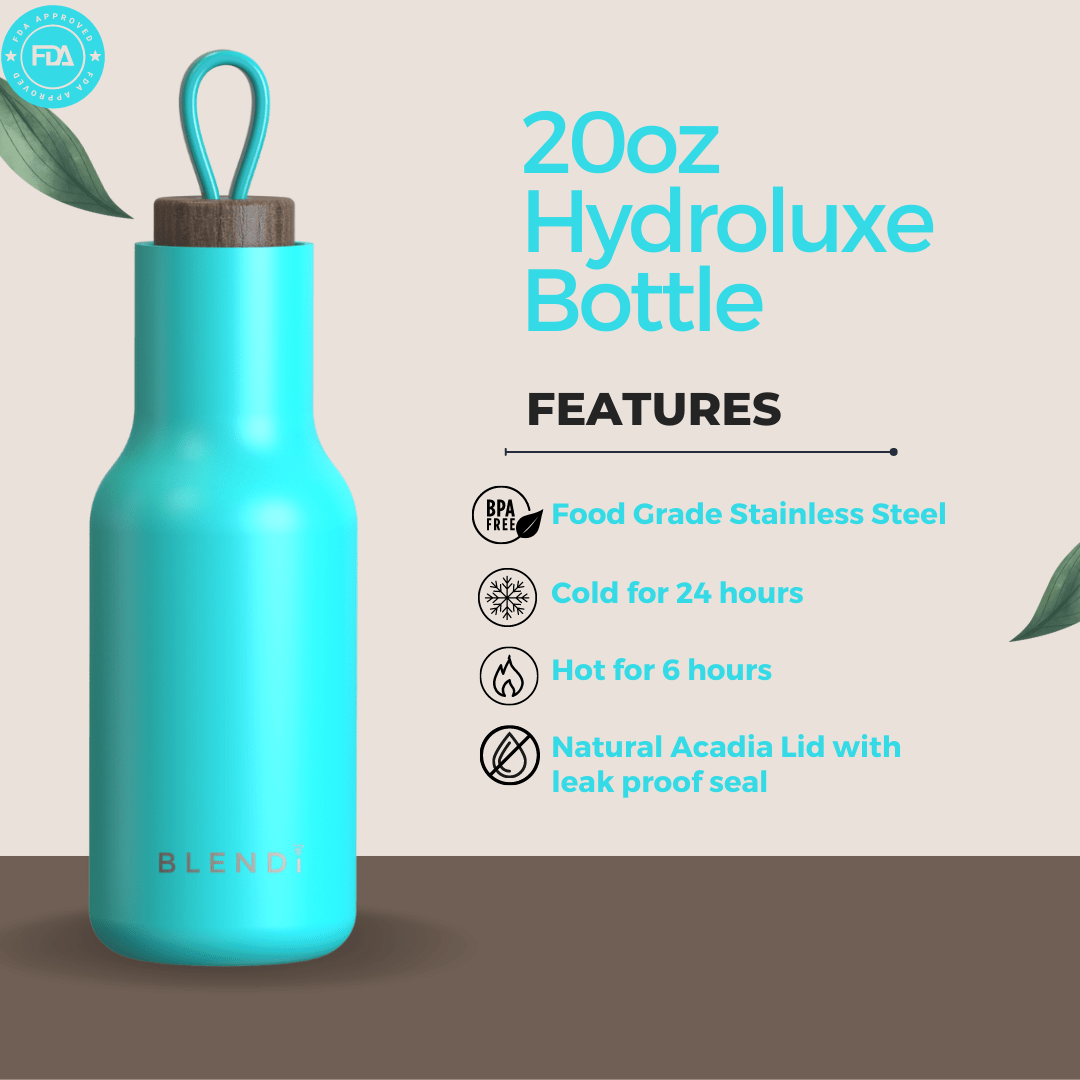 Hydroluxe Tumbler Water Bottle 20oz - Purely Goods