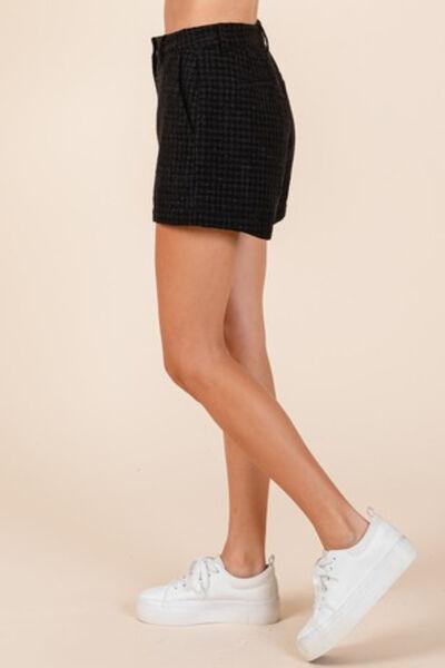 Mittoshop Tweed Classic Shorts with Side Pockets - Purely Goods