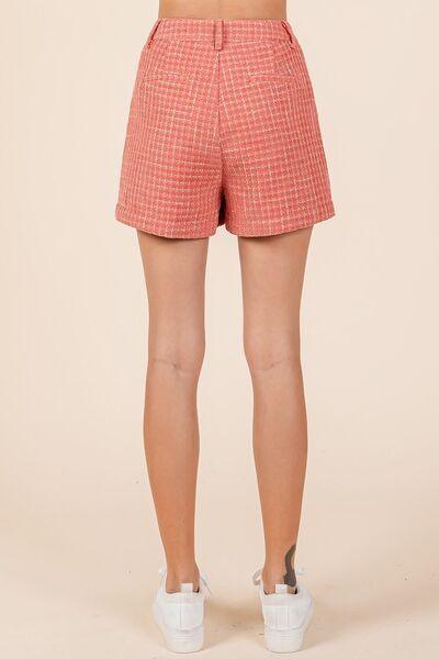 Mittoshop Tweed Classic Shorts with Side Pockets - Purely Goods