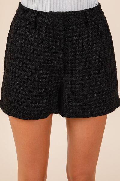 Mittoshop Tweed Classic Shorts with Side Pockets - Purely Goods