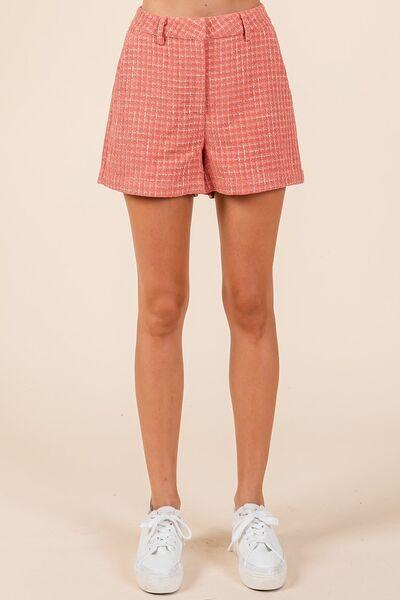 Mittoshop Tweed Classic Shorts with Side Pockets - Purely Goods
