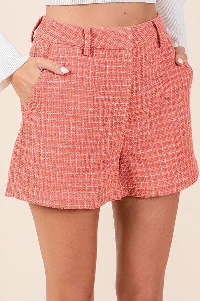 Mittoshop Tweed Classic Shorts with Side Pockets - Purely Goods