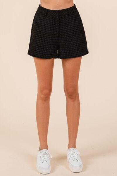 Mittoshop Tweed Classic Shorts with Side Pockets - Purely Goods
