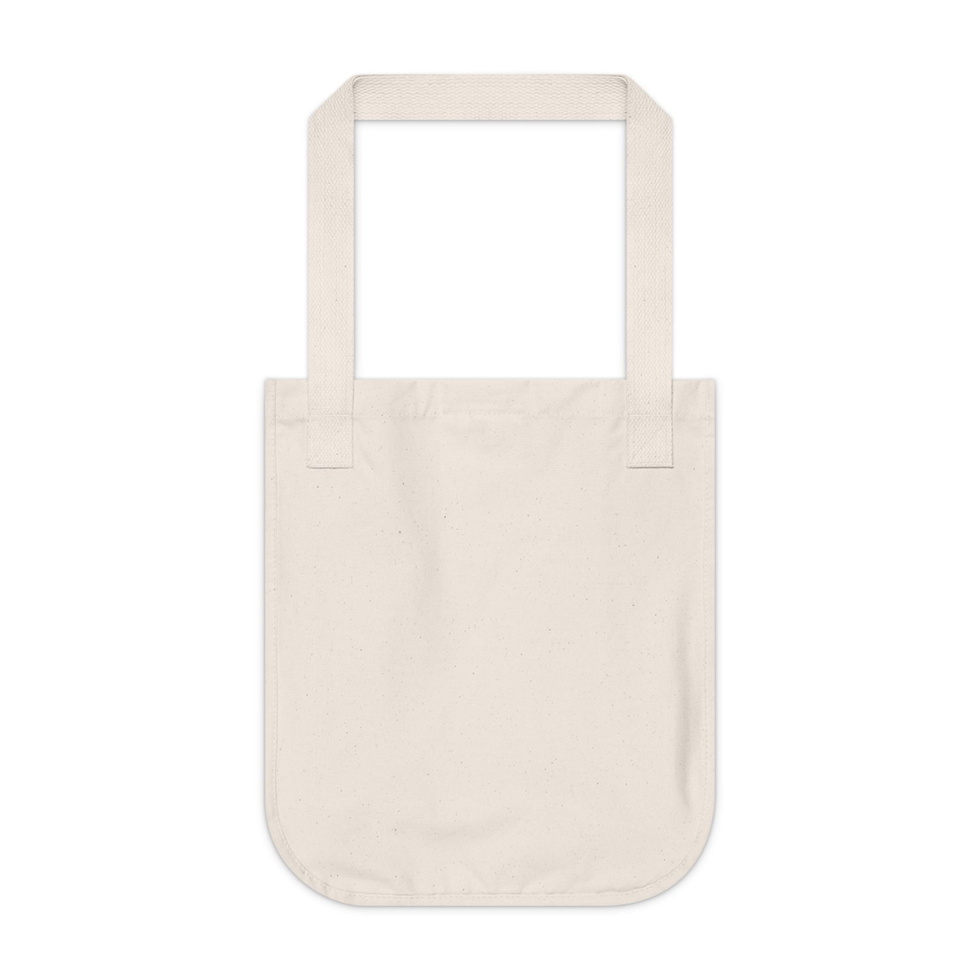 Organic Canvas Tote Bag with 'Eastern Light Wildflowers' I Original Artwork by American Artist Barbara Cleary - Purely Goods