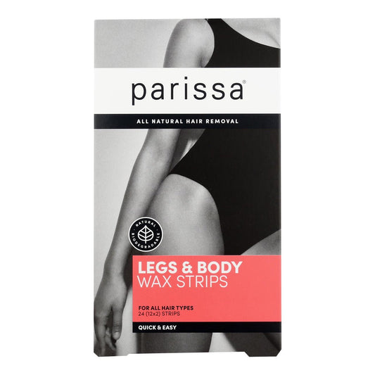 PARISA LEGS/BDY WAX STRP ( 1 X 24 CT ) - Purely Goods