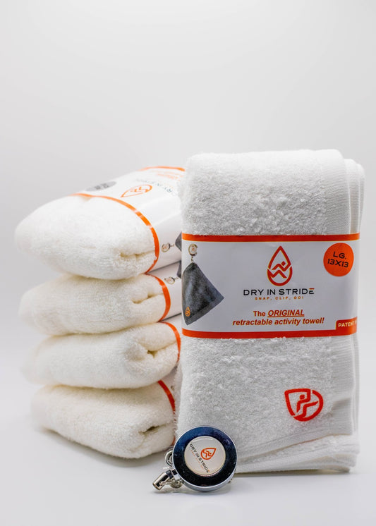 The Ultimate Retractable Towel Set Large (13x13 inch) - Purely Goods