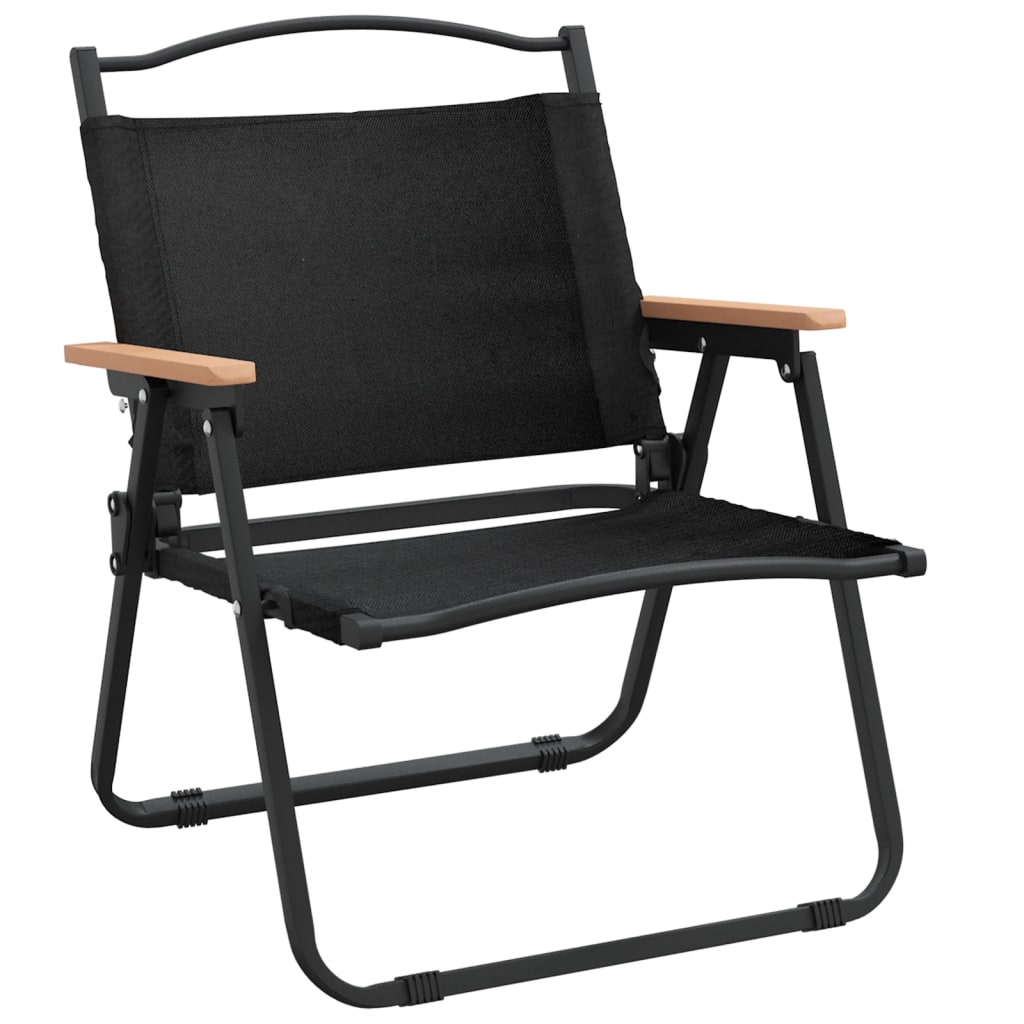 vidaXL Camping Chair 2 Pcs Outdoor Folding Camping Beach Chair Oxford Fabric - Purely Goods